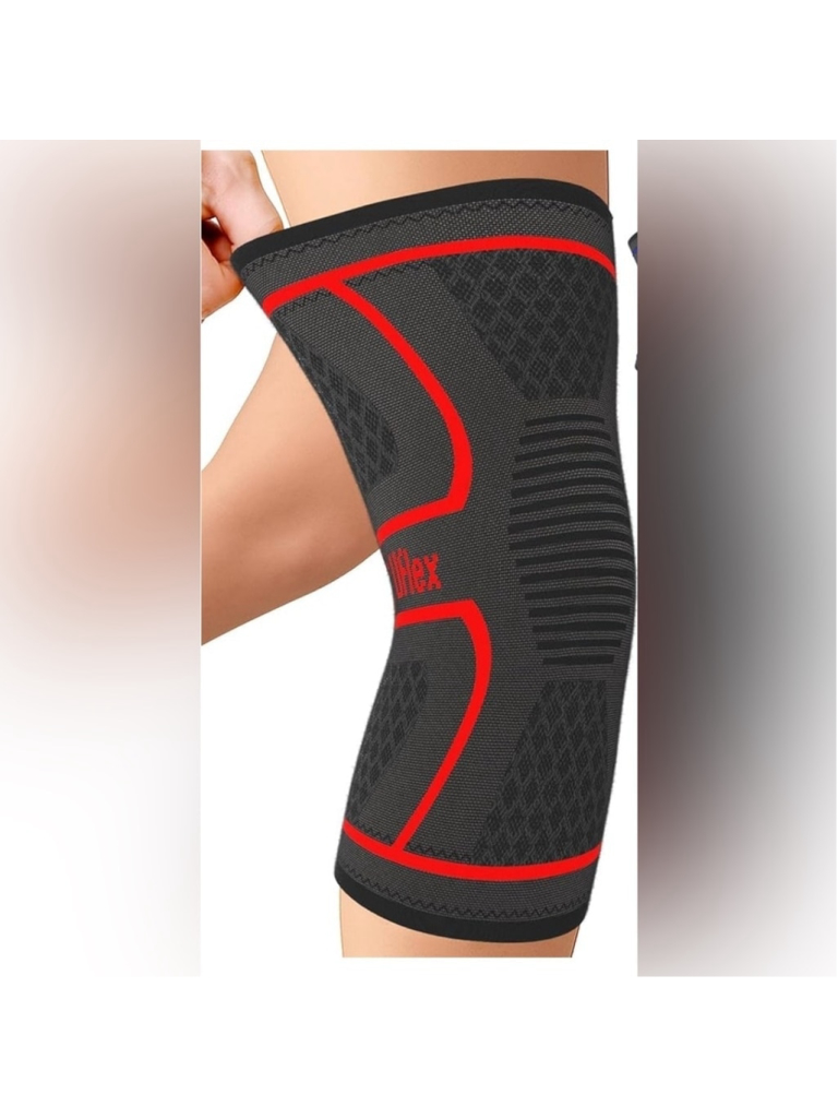 New Ultra Flex Athletics Compression Knee Brace Sleeve Support Recovery Small